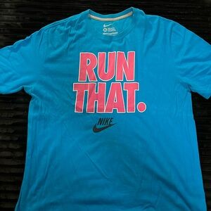 Blue Nike Tee